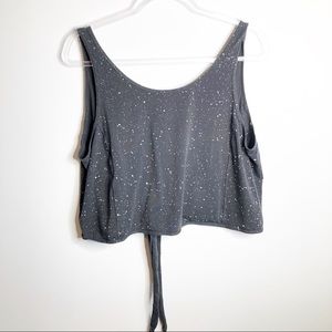 lululemon athletica Tops - Lululemon It’s a Tie Splatter Paint Black Tank 10 lululemon athletica Tops - Lululemon It’s a Tie Splatter Paint Black Tank 10